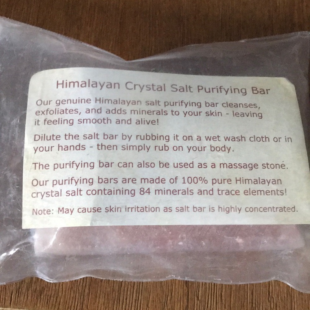 Himalayan Salt Bar